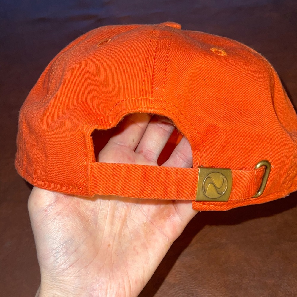 Orange Patch Baseball Cap - image 3